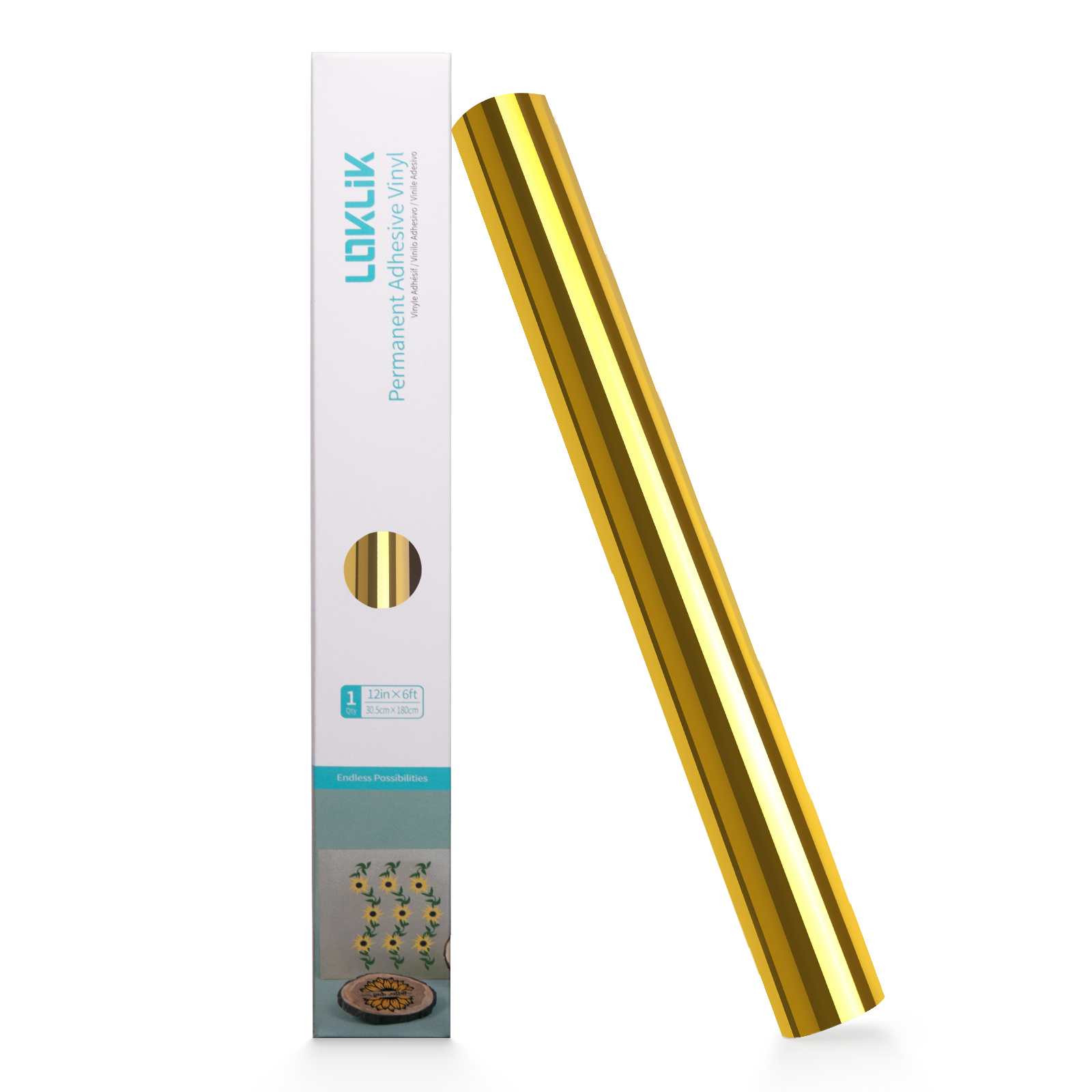 Mirror Metallic Gold
